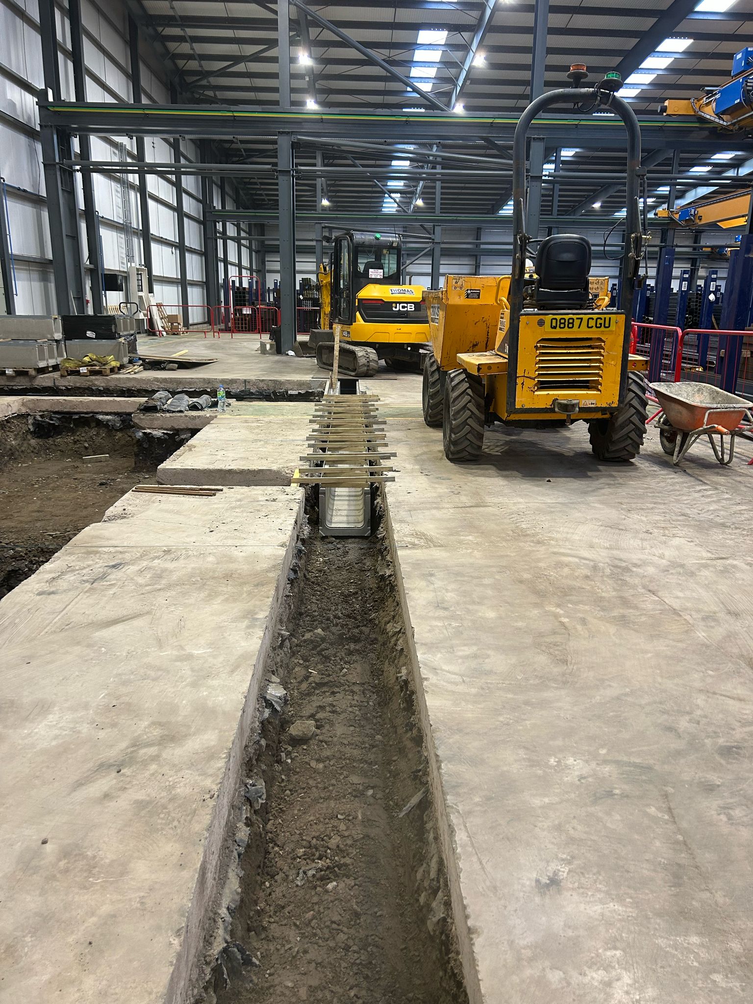 Featured project - Reinforced Concrete Storage Yard